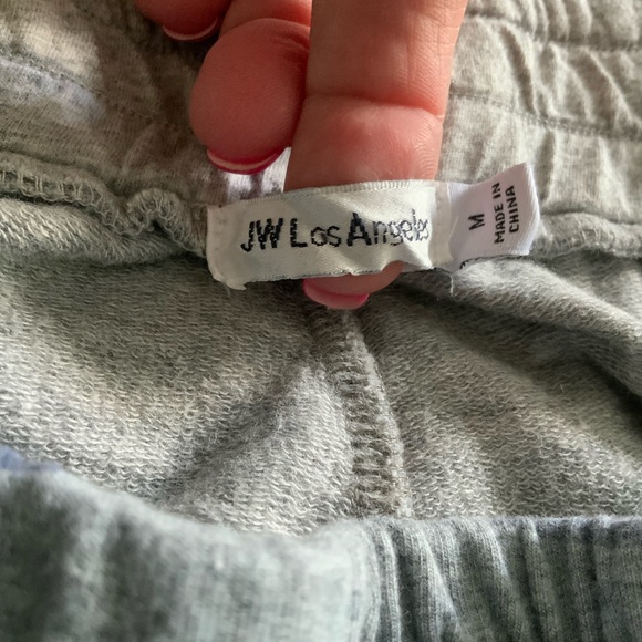 NWOT, Johnny Was embroidered floral capri pants in camo style pattern.  Medium - Picture 2 of 5